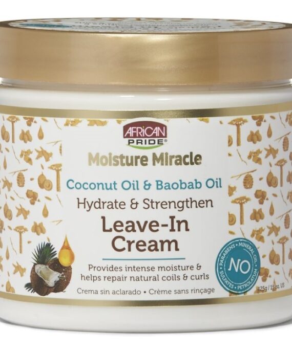 African Pride Coconut Oil & Baobab Oil leave in cream 425g