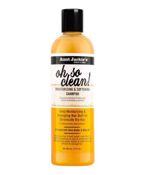 Aunt Jackie's oh so cream moisturizing & softening shampoo 355ml