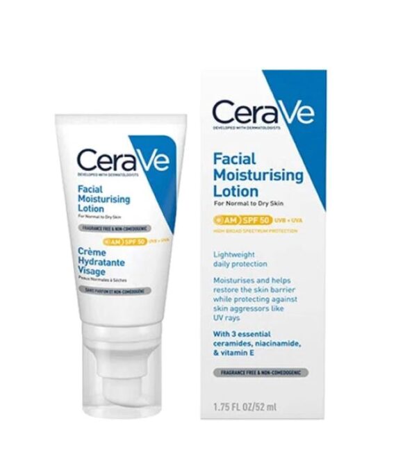 CERAVE AM FACIAL LOTION SPF 50 52 ml