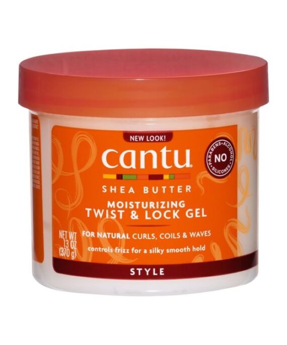 Cantu shea butter moiturising twist & lock gel 370g