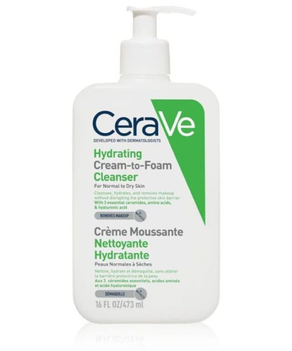 CERAVE HYDRATING CREAM TO FOAM CLEANSER 236 ml