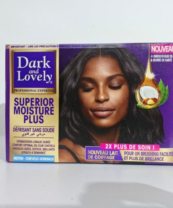 Dark & Lovely Superior Moisture Plus No Lye relaxer Kit