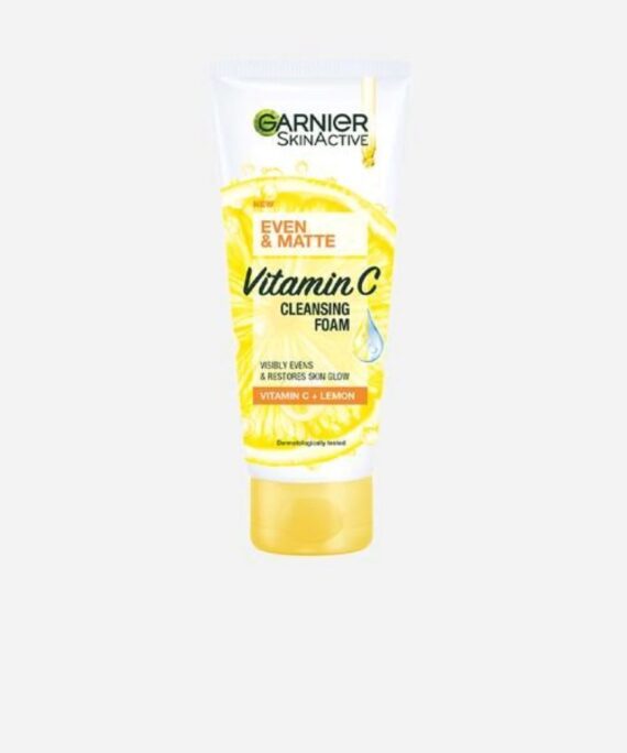 Garnier Even & Bright Vitamin C cleansing foam 100ml