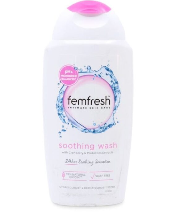 Femfresh Soothing Wash with Craberry and probiotics exctract 250ml