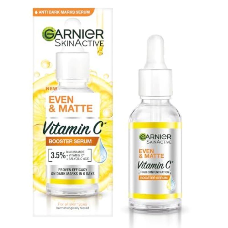 Garnier Even & Bright Vitamin C Booster Serum Day 30ml - Image 2