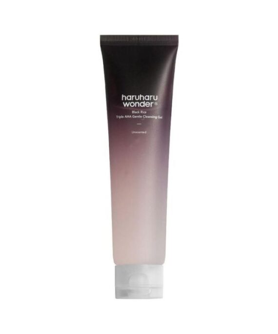 Haruharu Wonder Black Rice Triple AHA Gentle Cleansing Gel 100 ml