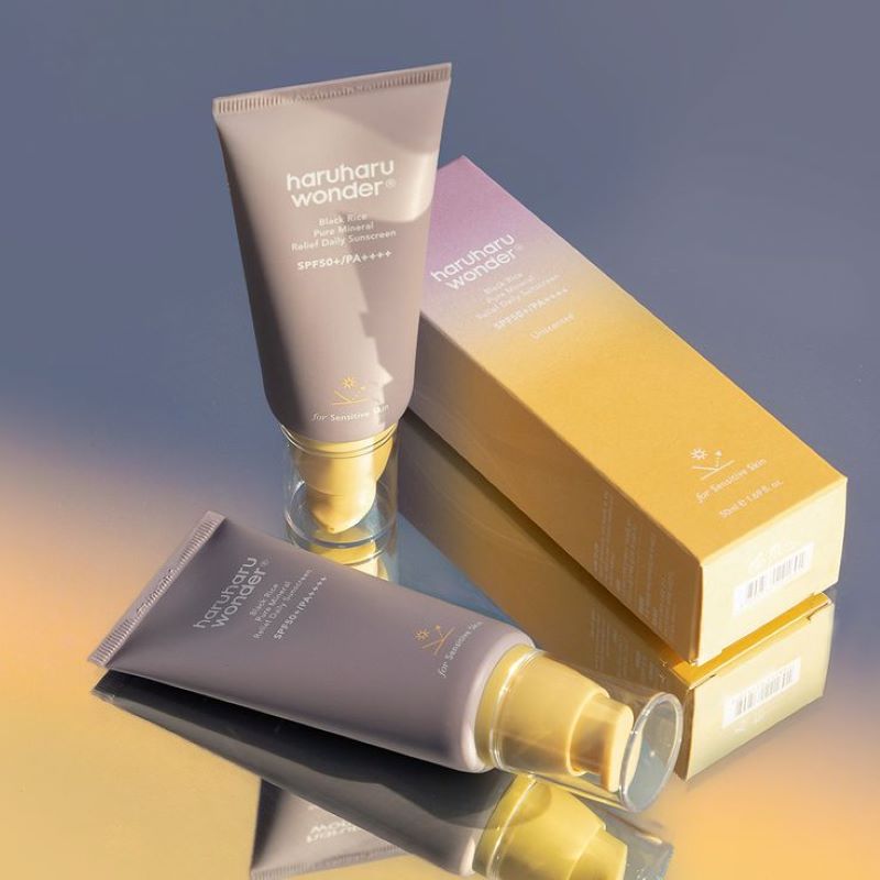 Haruharu Wonder Black Rice Pure Mineral Relief Daily Sunscreen 50 ml - Image 2