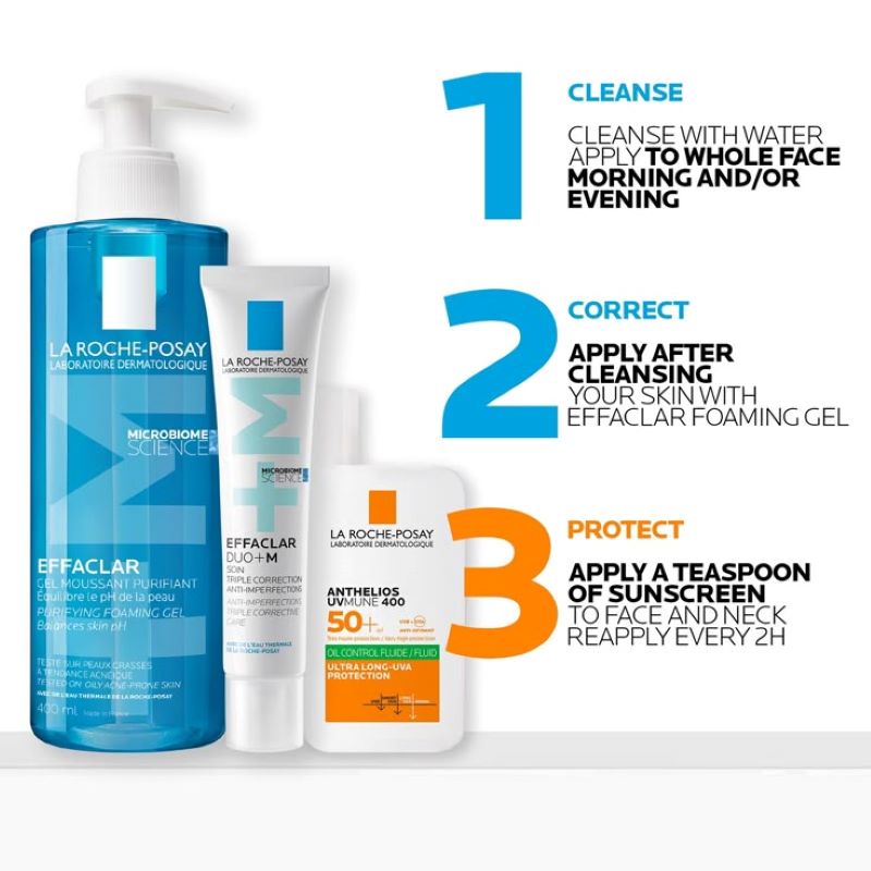 LRP Effaclar Acne Routine Kit (Oil Control) - Image 2