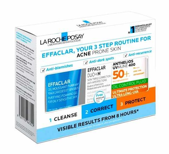 LRP Effaclar Acne Routine Kit (Oil Control)