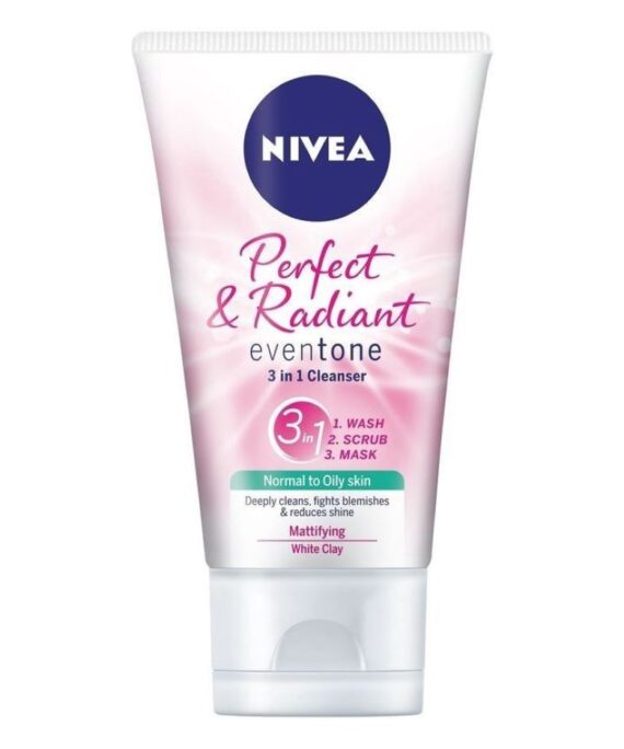 NIVEA PERFECT & RADIANT DETOX 3 IN1 CLEANSER 150 ML