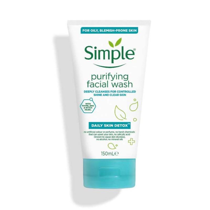 Simple Daily Skin Detox Purifying Gel Wash 150 ml