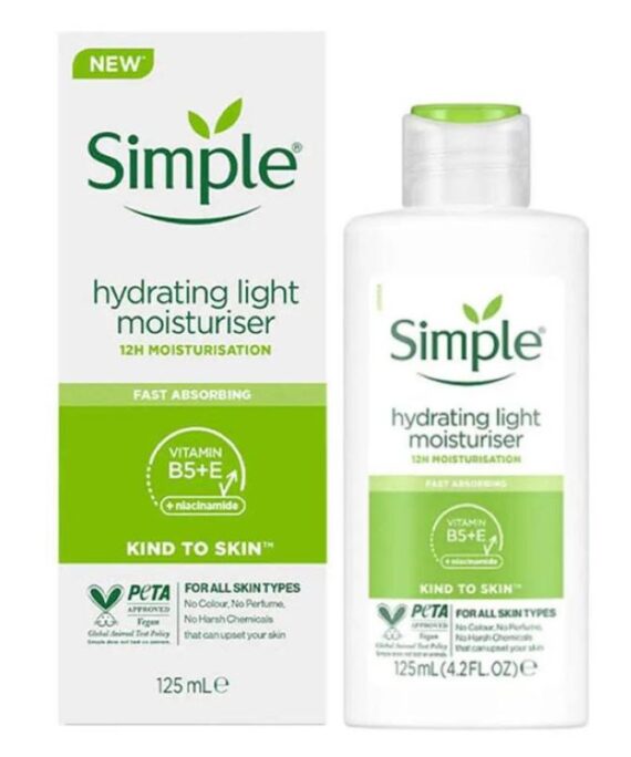Simple Kind to skin Hydrating Light Moisturizer 125 ml