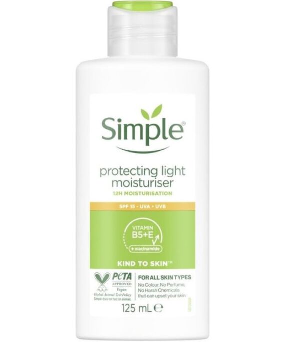 Simple Protect Light Moisturizer Spf 15 125 ml
