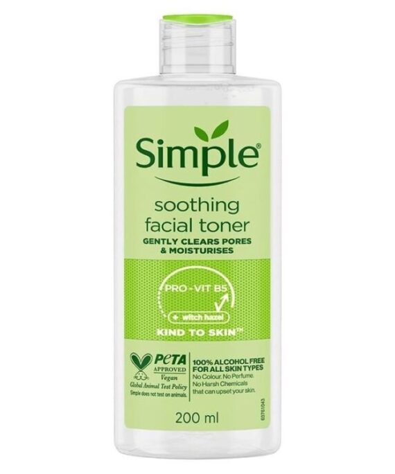 Simple Kind to Skin Soothing Facial Toner 200 ml