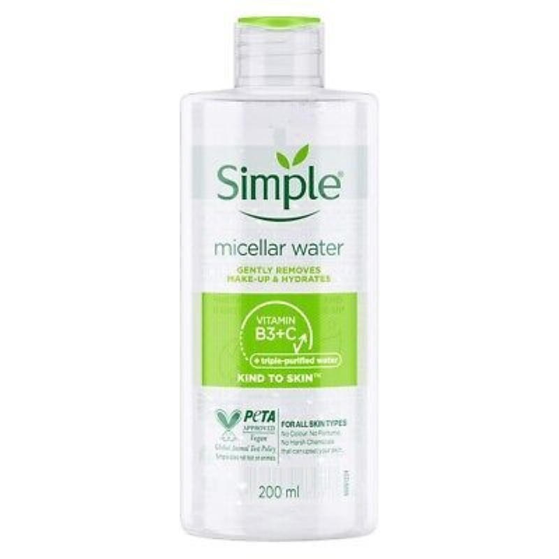 Simple Kind to skin Micellar Cleansing water 200ml