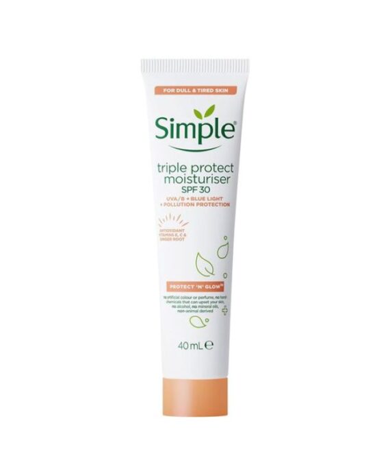 Simple Triple Protect Moisturizer Spf 30 40 ml