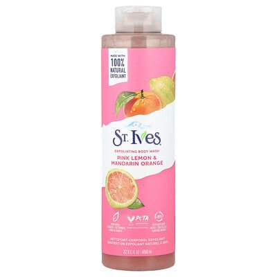 St.ives shower gel 650 ml pink Lemon and mandarine orange