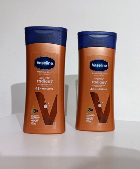 Vaseline Lotion 200ml Pure Cocoa shea butter