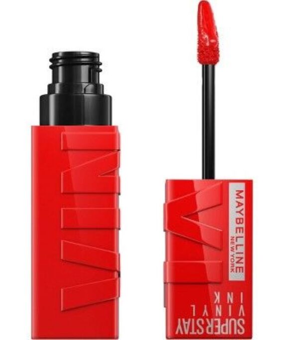 MAYBELLINE SUPERSTAY VINYL LIP INK 25 RED-HOT 4.2M