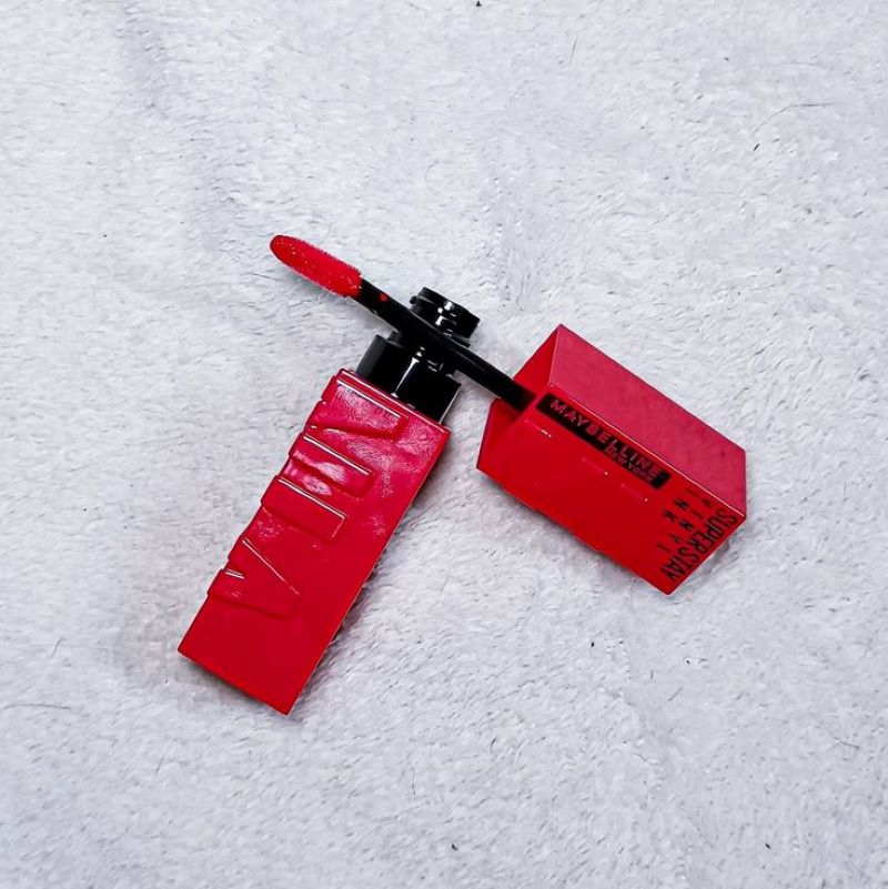 MAYBELLINE SUPERSTAY VINYL LIP INK 25 RED-HOT 4.2M - Image 2